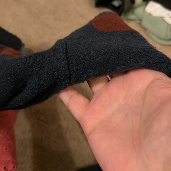 Madewell Jenna dot cozy sweater xxs - Picture 9 of 10